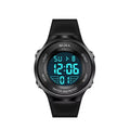 Olika Customizable Anti-Fall Waterproof Digital Watch for Kids Luminous Buckle Clasp 5ATM Water Resistance Acrylic