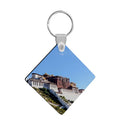Wholesale Sublimation DIY Design  Heat Transfer MDF Double-sided Keychain