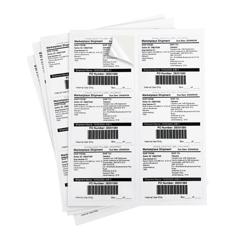 Our Good Quality Wholesale Inkjet Large  A4  Size Self-adhesive  Package Transparent PET Label Sticker Printer Cutter