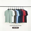Wholesaler Custom 175g Nylon Spandex Plain Unisex Athletic Fit Golf T Shirt High Quality Sports Blank Golf T-Shirt