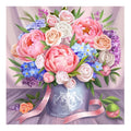 Diamond Embroidery Painting Flower Hobbies and Handicrafts Full Square Round DIY Room Art Decor Leisure at Home 4Y1395