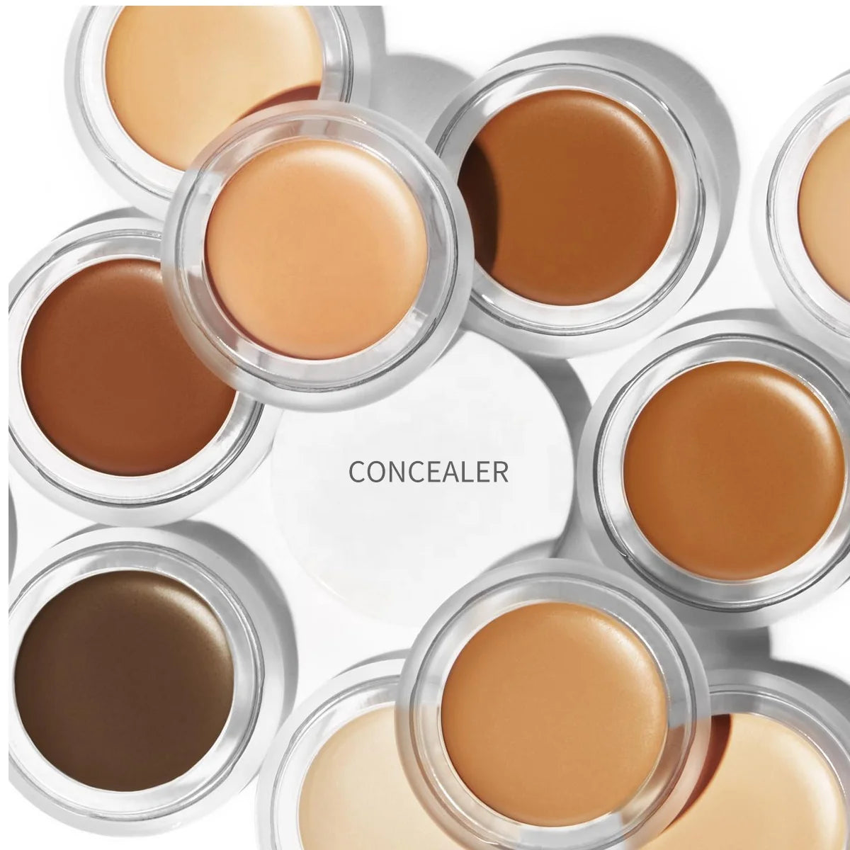 Wholesale Custom Facial Waterproof Vegan High Definition Concealer Makeup Private Label Full Coverage Cream Concealer Palette
