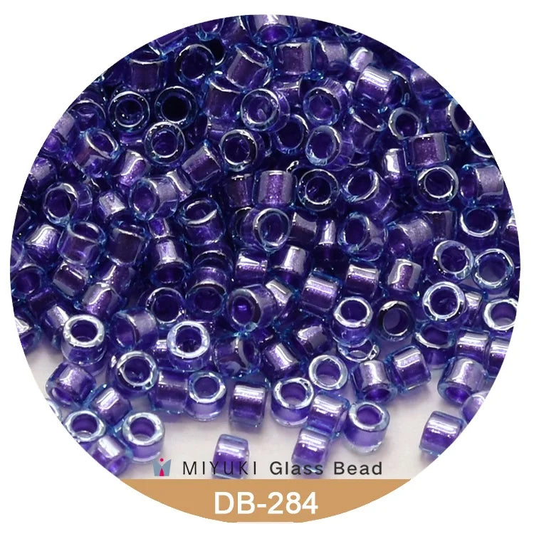 Miyuki Delica Beads 1.6 mm [22 Color Inside Dyed 2 ]10g Pack