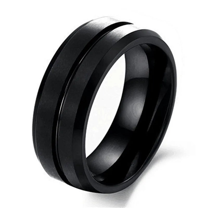Fashion Rotatable Titanium Steel Punk Anxiety Relief Jewelry Spinner Ring Rotating Dragon Ring for Women Men Jewelry Wholesale