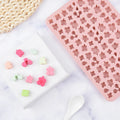 Drops of Glue Chocolate Mold Crafthand Crystal DIY Four Leaf Clover Leaf Drop Shaped 3D Cake Tools Silicone Moulds Disposable