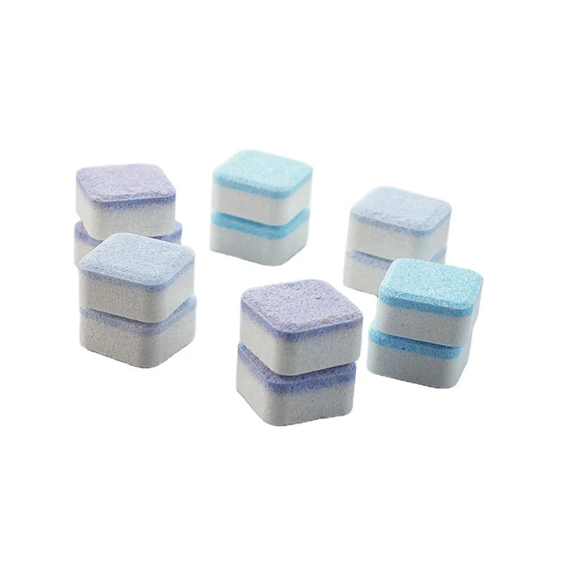 Custom logo Washing Machine Cleaner Descaler Effervescent Tablets for Washing Machine