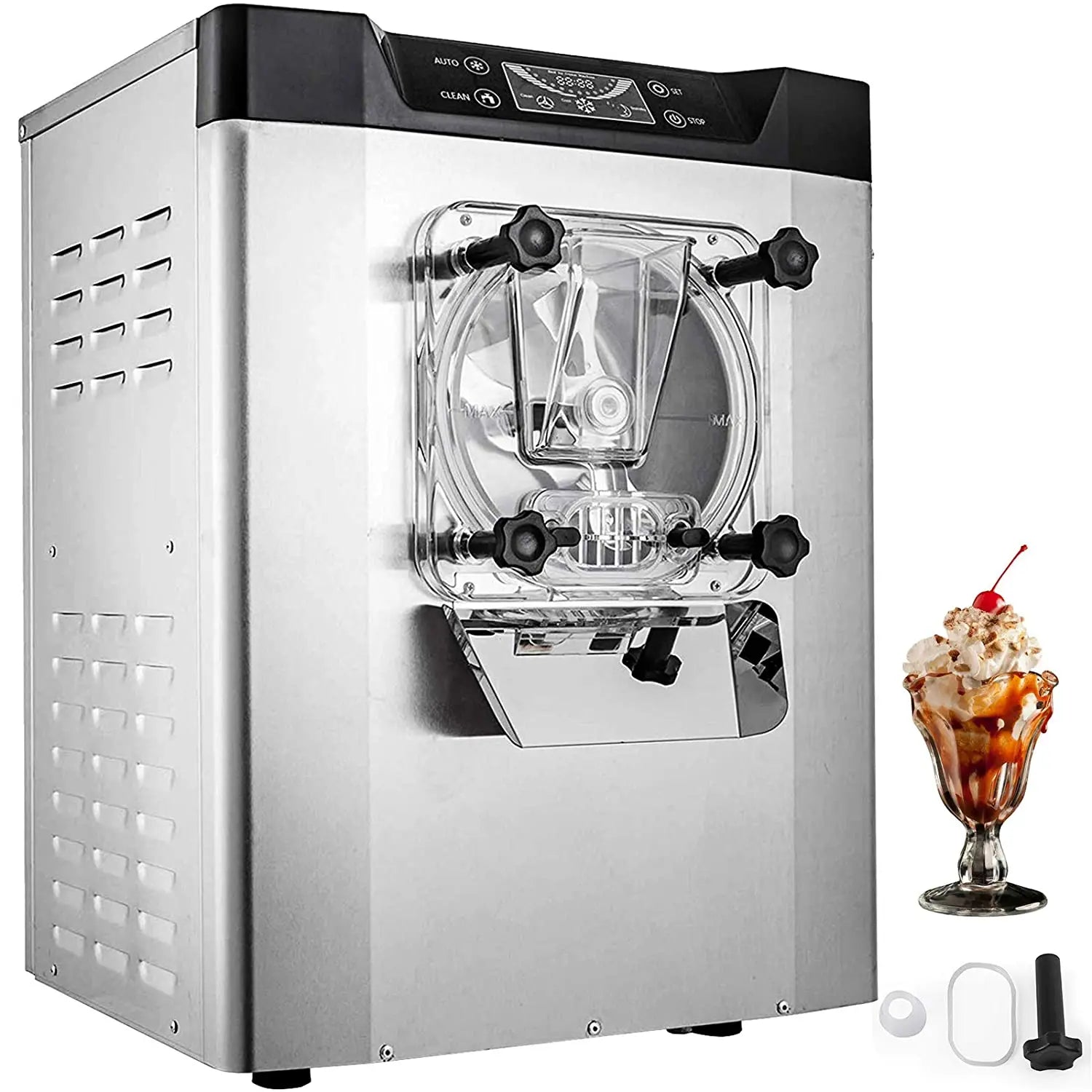 Discount 20L/h 3000 r/min Table Top Hard Ice Cream Machine R22 ice cream machine home