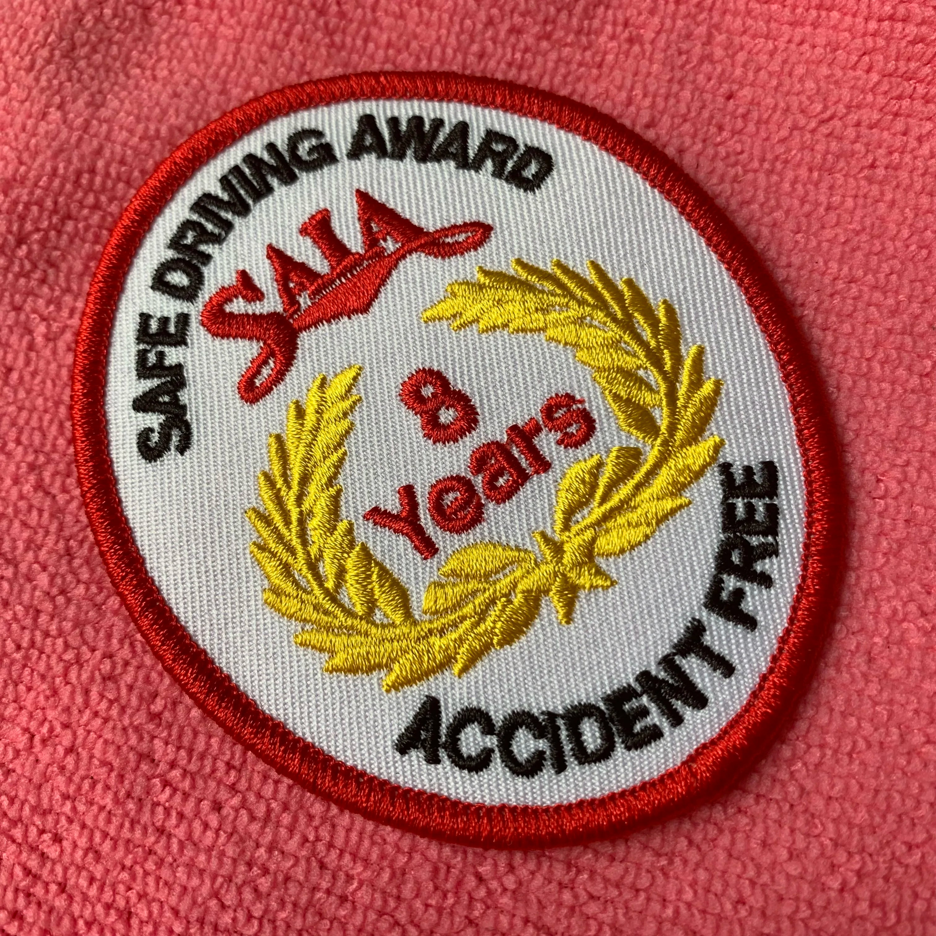 Perfect Handfeeling Metallic Golden Thread Embroidery Patch3D Embossed logo Embroidery Badge for Shoulder