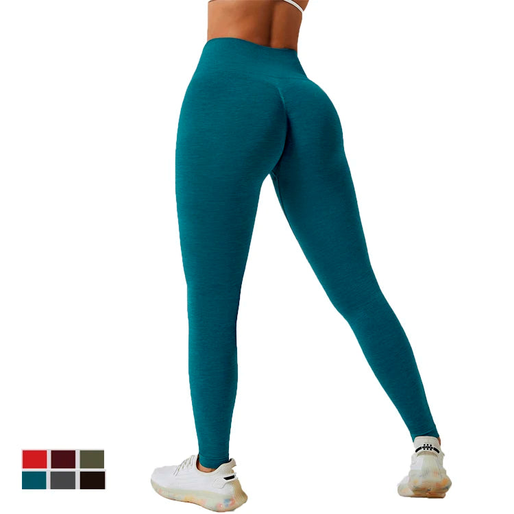 High Waist Workout Gym Leggings Scrunch Butt Yoga Pants Seamless Leggings for Women