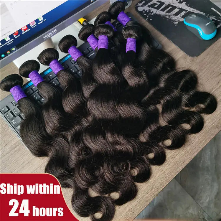 Wholesale Cambodian Cuticle Aligned Remy Hair Weave Virgin Raw Human Hair Bundle