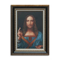 Mundi by Leonardo Da Vinci Modern Oil Handmade Painting on Canvas Environmentally Friendly Indoor Portrait