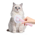 Color Matching Pet Hair Remover Comb Brush Cat Ear Self-cleaning Comb Cat Accessories