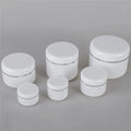 5g 10g 30g 50g 100g 150g 250g Plastic White Cream Jar Cosmetic Cream Empty Jar PP Make-up Cosmetics Bottle Skin Care Cream Jar