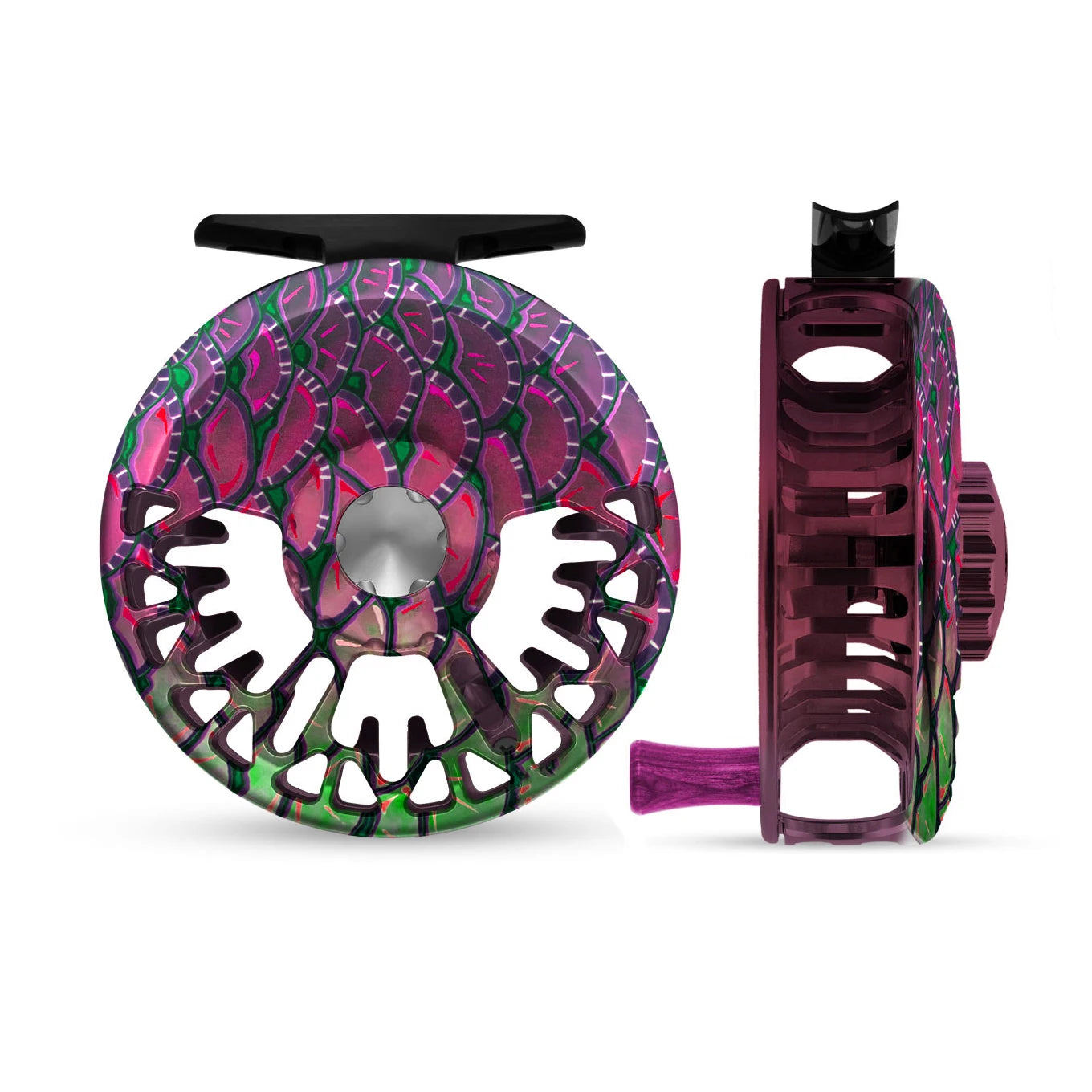 Wholesale Wt3 2#4#5 Mini Fly Fishing Nymph Reel and Rod for Streaming River Lake Fly Fishing