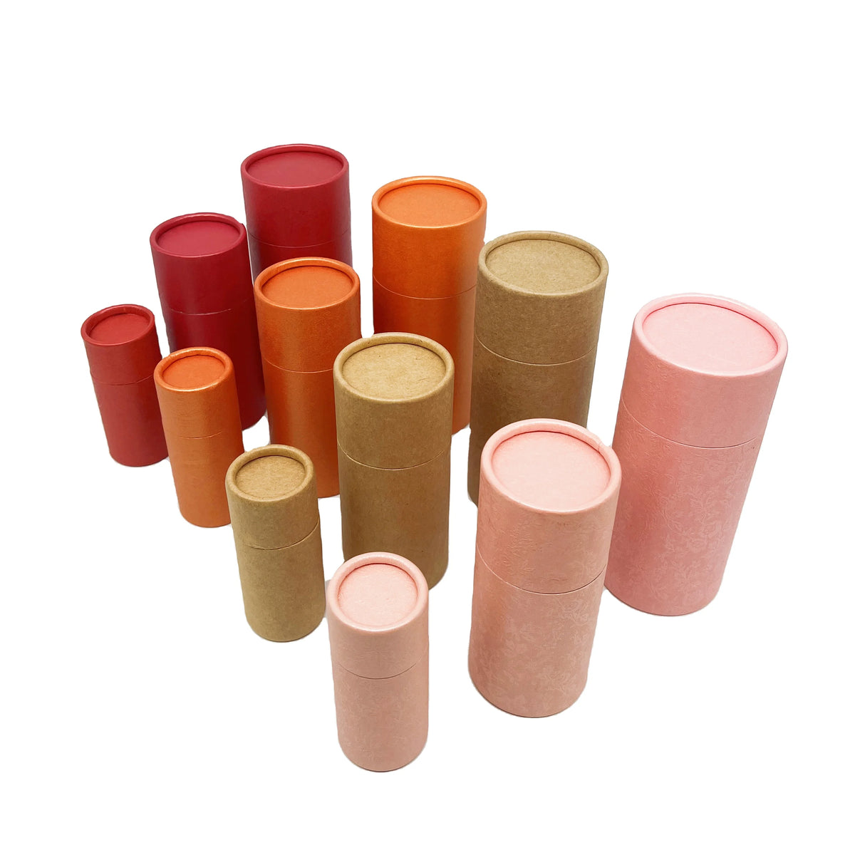 Wholesale Perfume Essential Oil Bottle Packaging Cylindrical Paper Tube Paper Tube Toothpaste Craft Paper Tube
