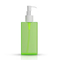 150ml PETG Flat Square Cosmetic Packaging Bottles Pump Sprayer Sealing Lotion Body Wash Shampoo Face Masks Wigs Loose Powder