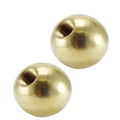Custom CNC Turning Lamp Part Turned Solid Ball Beads Cnc Brass Turning Parts