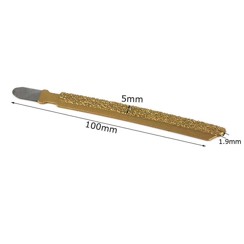 4In Diamond Coated Jigsaw Blade Reciprocating Saw Blade For Granite Tile Cutting Band Saw For Metal Multitool Blades