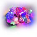 MIO Latest Style Shining Sequins Light up Hair Scrunchies Lights Scrunchies LED Gleamy Hair Tie for Night Party Women