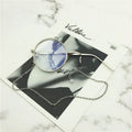 2024 Cos Metal Eyeglasses for Men and Women Classic Steampunk British Style Monocle Glasses Frame