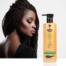 Anti Dandruff Moisture Natural Coconut Oil Max Strength Hair Shampoo for Virgin Damaged Kinky Hair