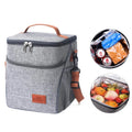New Tote Square Lunch Cooler Box Bags for Women Men Travel Leakproof Picnic Insulated Cooler Bags with Shoulder Strap