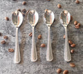 Professional Elegant Coffee Tea Spoon Silver Stainless Steel 18/10 Food Grade Mirror Eco-Friendly Custom Logo Demitasse Measure