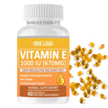 100% Natural 60 Pieces Antioxidation Vitamin E Softgel Capsules Vitamin E 400IU Food Supplements for Skin
