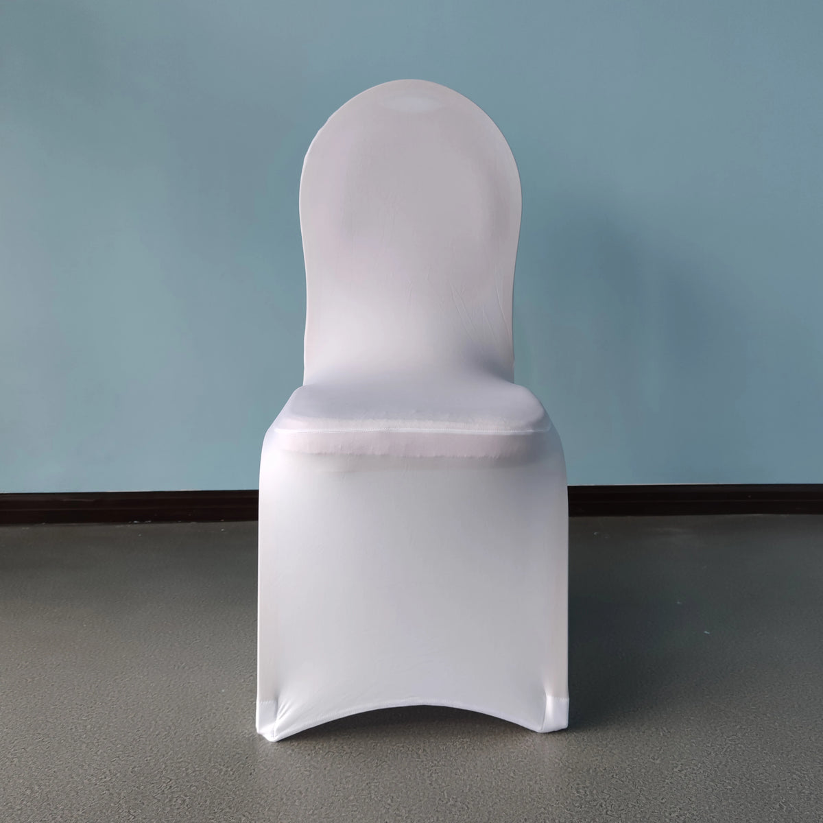 White Stretch Party Banquet Wedding Spandex Chair Covers MegaBDM
