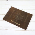 Custom Wood Wedding Favors Laser Engraved Blank Recipe Book Binder Personalized Family Cookbook Unique Handicraft Parties MegaBDM