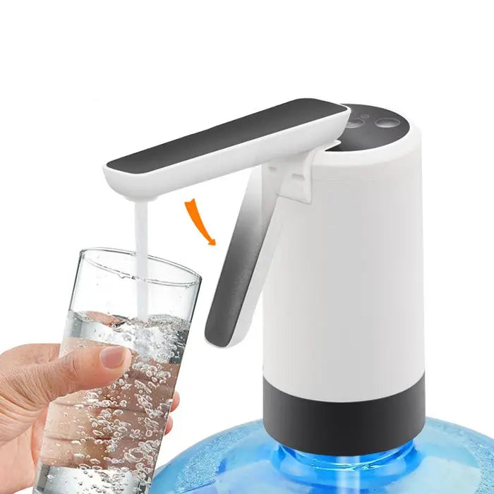 2026 1200Mah Portable Water Dispenser Bottle Drinking Mini Electric Water Pump Dispenser Plastic for Home or Office MegaBDM