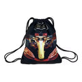 Large Branded Shopping Bag Travel Backpack with Custom Printed Logo Drawstring Shoe Dust Bags