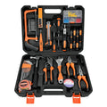 Solude 38Pieces Commercial Professional Mulitipurpose Metal Mechanical Engineering Spanners Tool Box