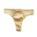Quality Sexy Hipster Satin Hollow Out ODM Seamless Anti-Bacterial Breathable Panties for Women with Butt Lifter