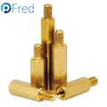 Custom Made M3 M6 M8 Male Aluminum Stainless Steel or Brass Screws Hexagon or Hex Head Standoff for PCB