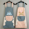 Net Red Neck Wiping Apron Kitchen Household New Advertising Apron