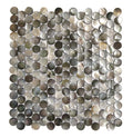 Wholesale Natural Crafts Natural Mother of Pearl Mosaic Tile Living Room Background Bathroom Shell Tiles for Home Decoration