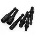 1/4\" 6.35mm Shank Adapter Shank Male Thread Reverse Screw M6 M8 M10 CR-V Socket Self-tapping Socket