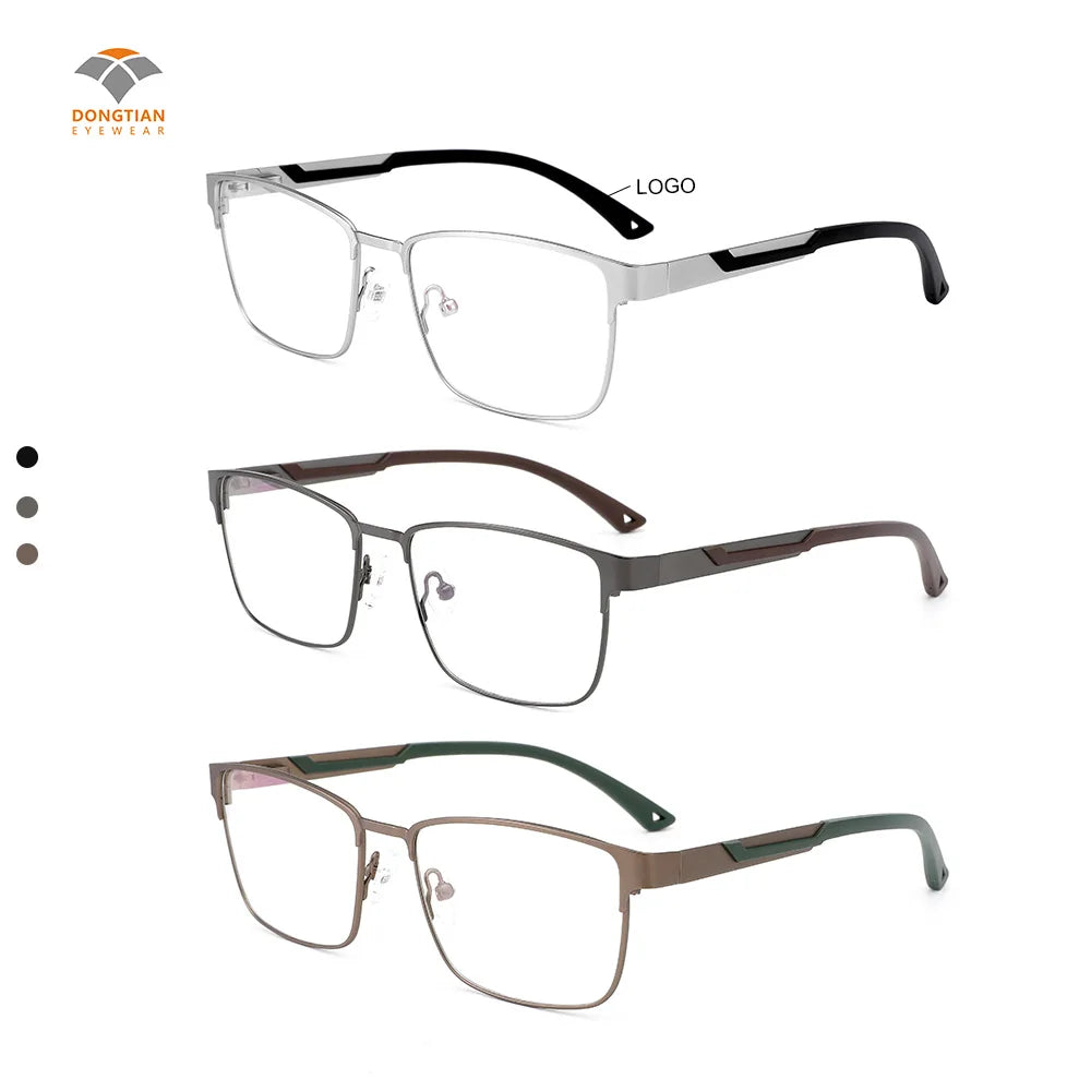 Ultra Light Blue Sport Metal Eyeglasses Unisex Optical Prescription Glasses for Adults Myopia Glasses for Outdoor Sport Fishing.