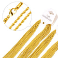 45-60cm Length 2mm Cheap Wholesale Stainless Steel Tabular Snake Chains Necklace Gold Chain