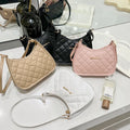 Wholesale Cheap PU Leather Simple Outdoor Casual Trended Purse  Popular Underarm Bag  Fashion Women's Shoulder Bags