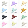 LOGO Printing Custom Color Colorful Mountain Shape Clips 4inch Bulldog Binder Clips for Office &school