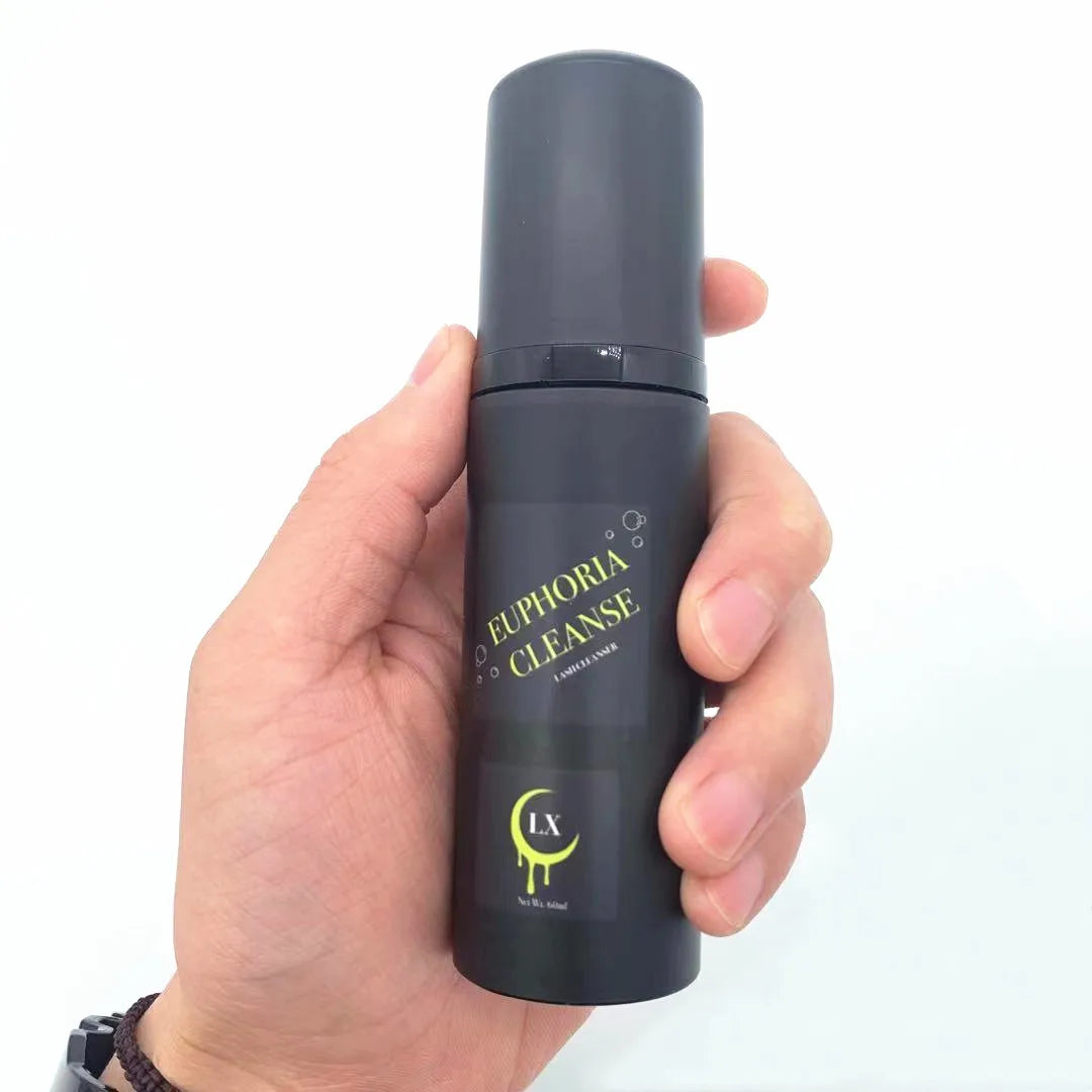 New Empty Cosmetic Facial Cleanser 30ml 50ml 100ml 150ml 200ml 520ml  Black White Blue PET Plastic Mousse Foam Pump Bottle