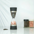 Black 2 in 1  Salt and Pepper Grinder