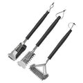 Hot Sale Stainless Steel BBQ Grill Brush and Scraper PP Material for Outdoor Grill