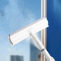 Jesun Window Cleaner Double-sided Household Glass Cleaner Handheld Tool Plastic Squeegee Window Wiper Cleaning