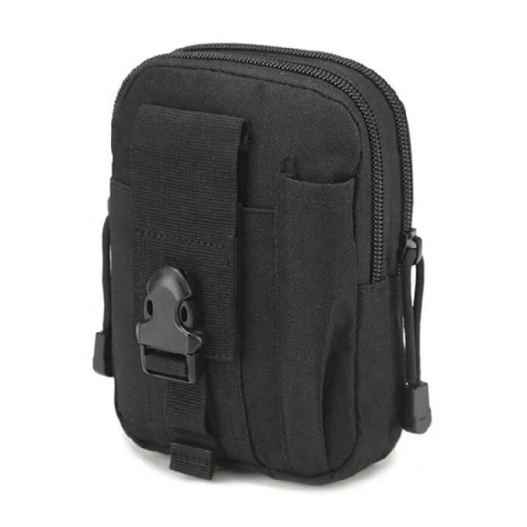 Hot-selling Outdoor Sports Waist Bag Tactical Wearing Belt 6-inch Loose Change Phone Bag Molle Accessory Hanging Bag