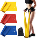 Custom Color Different Resistance Level Therabands Fitness Training Exercise Resistance Bands