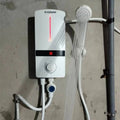220v multi point mini kitchen bathroom use instant bath water heater shower for commercial