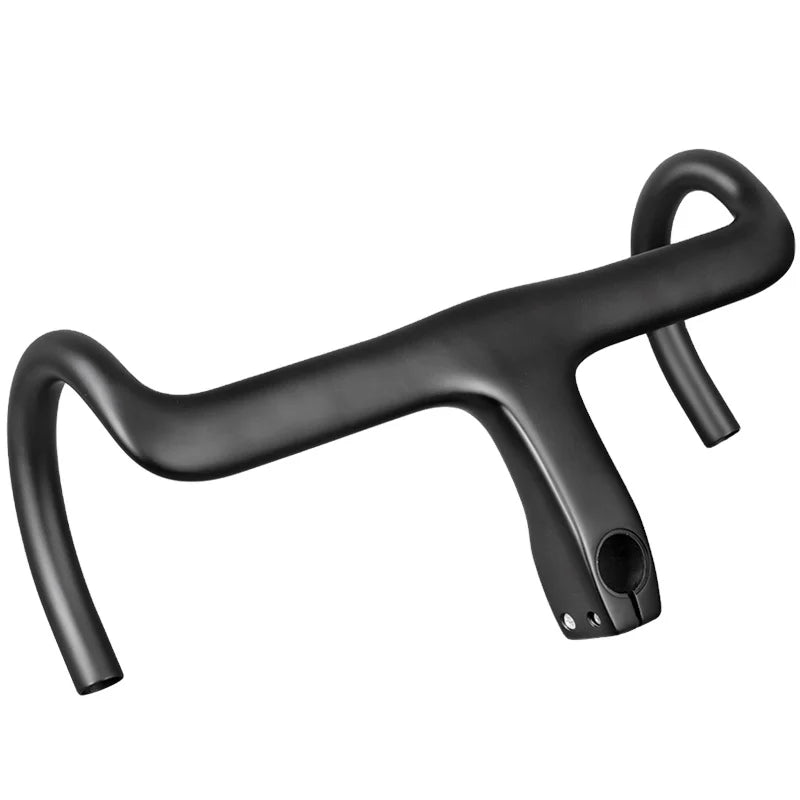 Carbon Bike Handlebar Road Bicycle Integrated bar Inner Routing Line OEM Customized Cyclocross Bike Bent Bar Factory Hot Sale